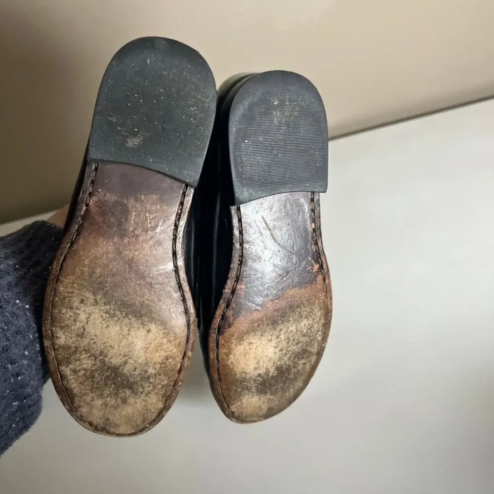 Brooks Brothers boys leather loafers shoes 12.5